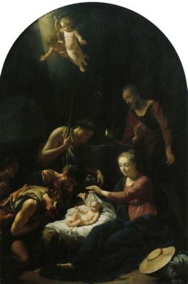 The Adoration of the Shepherds - A Baroque Masterpiece Bursting with Divine Light and Human Emotion!