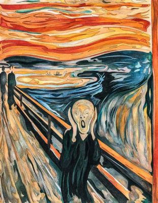 “The Scream” – A Visceral Portrait of Existential Dread and Psychological Turmoil!