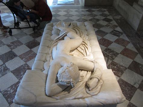 The Sleeping Hermaphroditus -  A Tapestry of Myth and Sensuality!