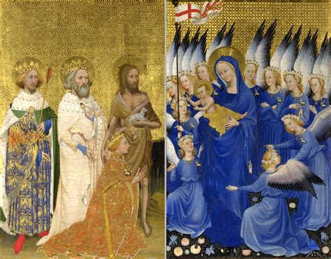 The Wilton Diptych: Exquisitely Rendered Iconography and Symbolic Depth!